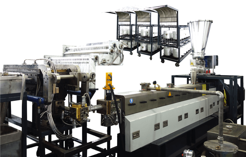 長纖包覆增強增韌雙螺桿擠出機